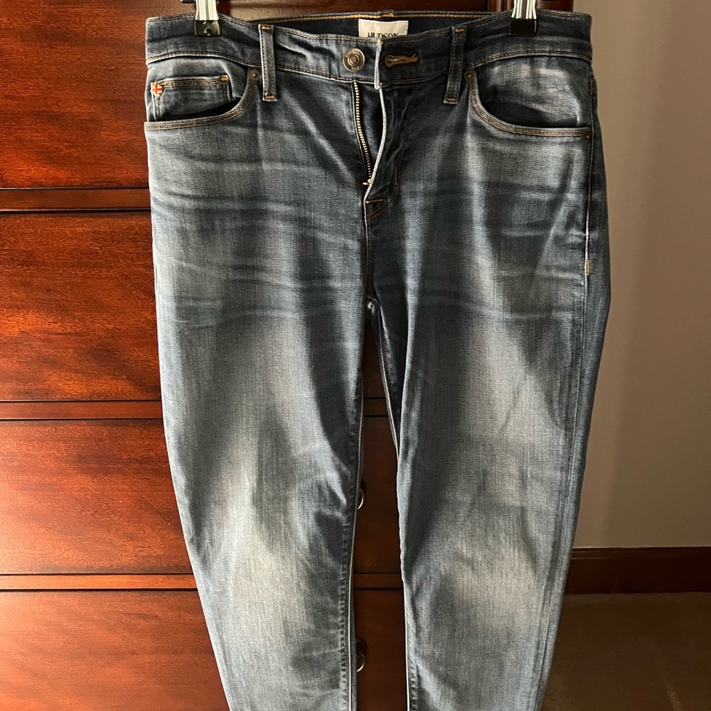 Hudson Krista Crop Super Skinny Jeans